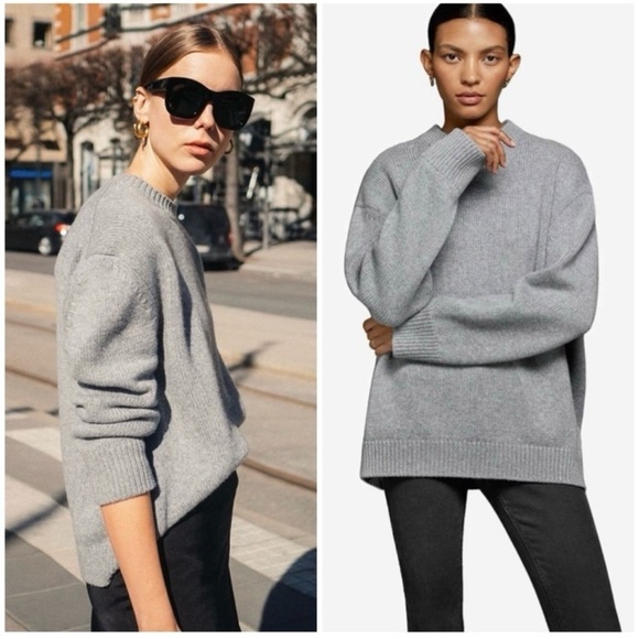 Anine Bing Sweaters - ANINE BING Rosie Cashmere Sweater Pullover Knit SZ XS
